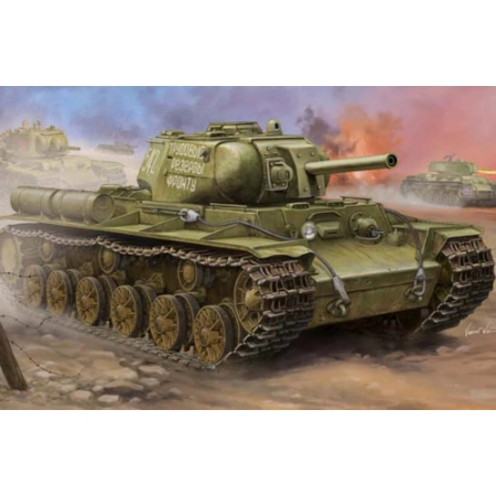 TRUMPETER 01572 - Ciężki czołg KV-8S - 1:35