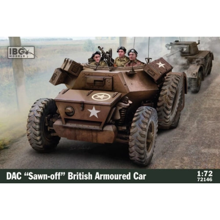 IBG 72146 - DAC Sawn-off British Armoured Car - 1:72
