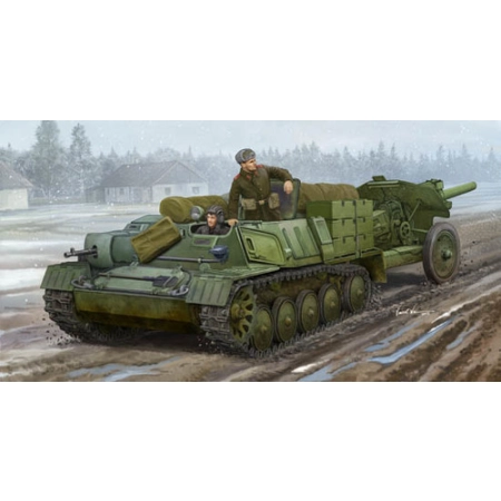 TRUMPETER 09509 - Radziecki ciągnik artyleryjski AT-P - 1:35