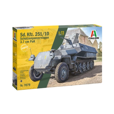 Italeri 7079 - Sd.Kfz. 251 /10 3,7cm PaK