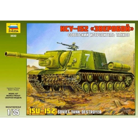 Zvezda 3532 - Radzieckie działo samobieżne ISU-152