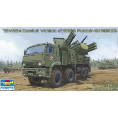TRUMPETER 01060 - Wyrzutnia rakiet V6E4 Pantsir-S1 - 1:35