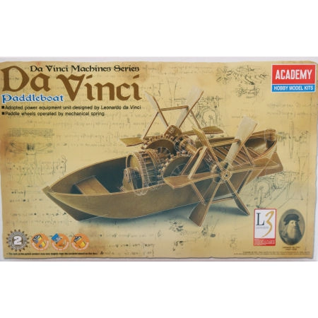 Academy 18130 - Maszyny Leonardo da Vinci - Rower wodny