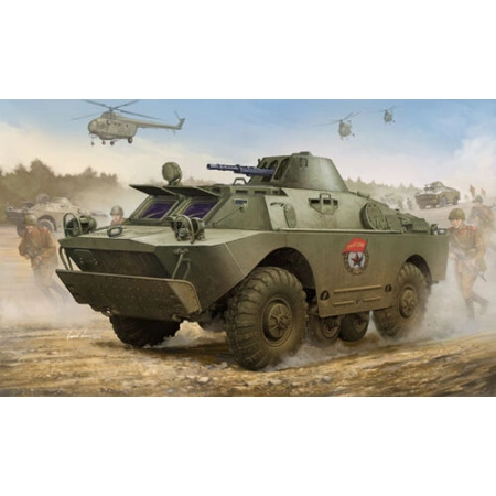 TRUMPETER 05511 - Opancerzony samochód rozpoznawczy BRDM-2 (EARLY) - 1:35