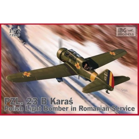 IBG 72510 - PZL.23 B Karaś - Romanian Service - 1:72
