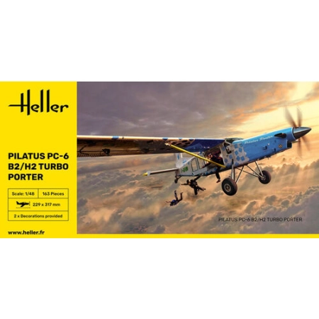 Heller 30410 - Pilatus PC-6 B2/H2 Turbo Porter - 1:48