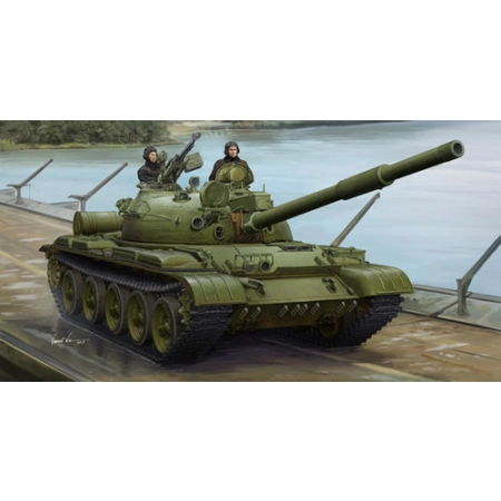 TRUMPETER 01552 - Czołg T-62 Mod.1975 (Mod.1972+KTD2)  - 1:35