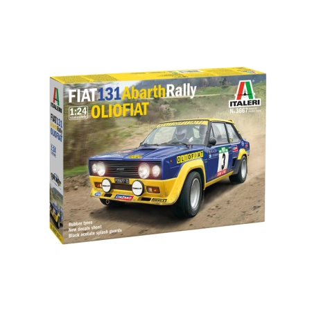 Italeri 3667 - FIAT 131 Abarth Rally OLIO FIAT