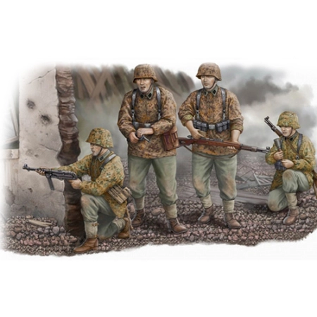 TRUMPETER 00405 - Figurki - Waffen SS Assault Team - 1:35