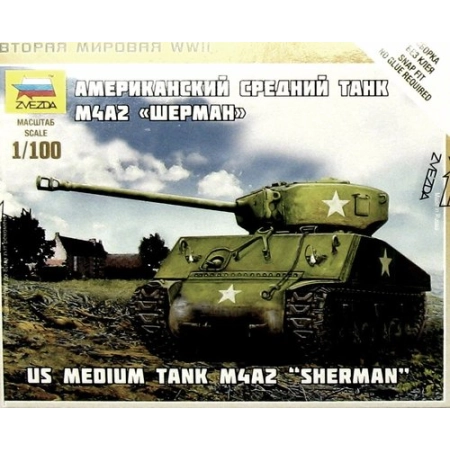 Zvezda 6263 - Sherman M-4