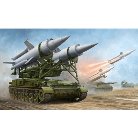 TRUMPETER 09523 - Soviet 2K11A TEL w/9M8M Missile Krug-a(SA-4 Ganef) - 1:35