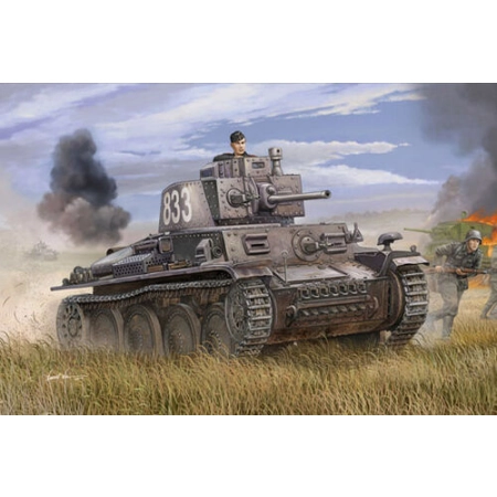 TRUMPETER 01577 - Czołg PzKpfw 38(t) Ausf.E/F - 1:35