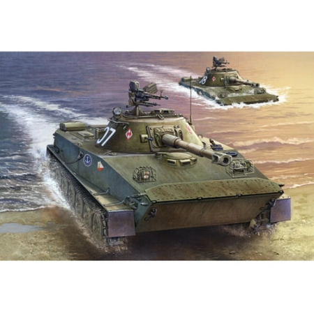 TRUMPETER 00382 - Polski lekki czołg pływający PT-76B - 1:35