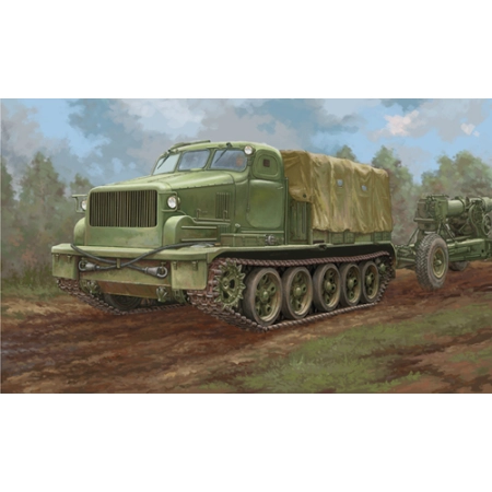 TRUMPETER 09501 - Ciągnik gąsienicowy AT-T - 1:35
