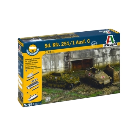 Italeri 7516 - Sd. Kfz. 251/1 Ausf. C