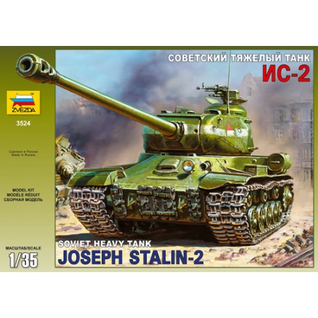 Zvezda 3524 - Czołg Josef Stalin-2 Soviet Heavy Tank