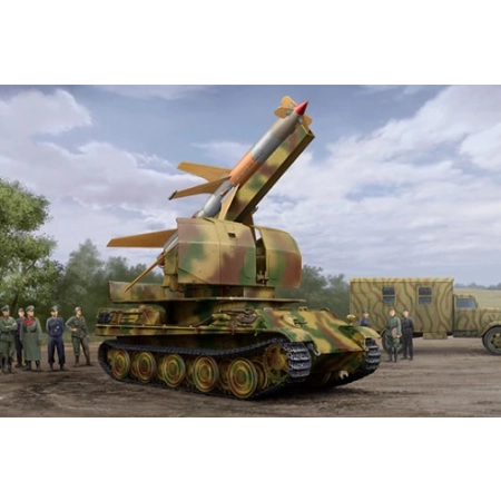 TRUMPETER 09532 - Flakpanther z 8.8cm rakietą Rheintochter I - 1:35