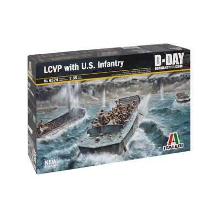 Italeri 6524 - LCVP z piechotą amerykańską