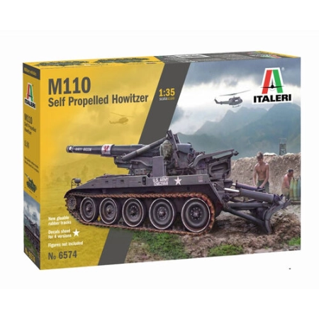 Italeri 6574 - M110 Samobieżna haubica