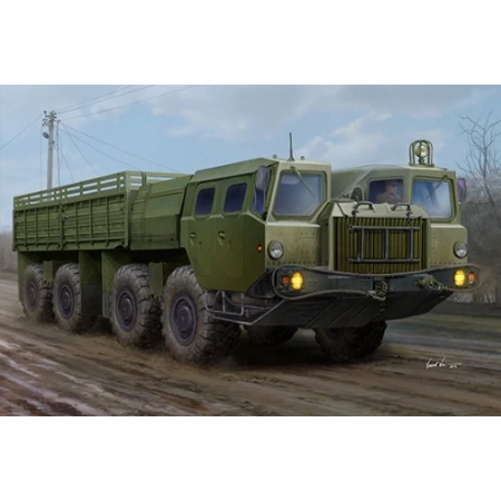 TRUMPETER 01050 - Samochód ciężarowy MAZ 7313 - 1:35