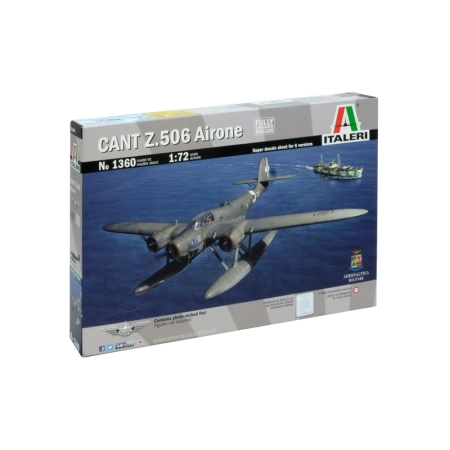 Italeri 1360 - Cant.Z 506B Airone.