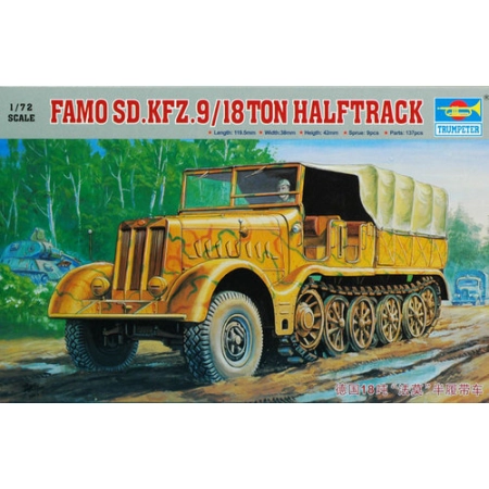 TRUMPETER 07203 - FAMO Sd.Kfz.9 18ton - 1:72