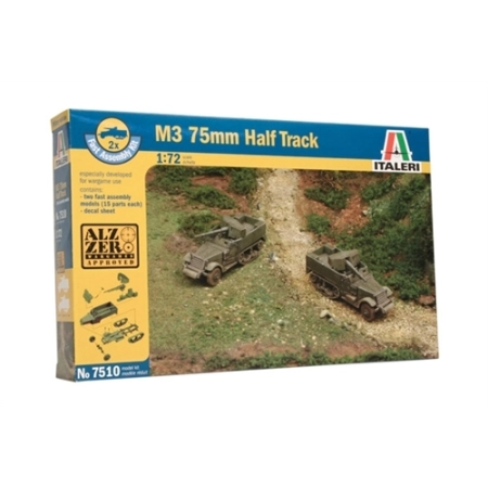 Italeri 7510 - M3 75mm Gun Motor Carriage