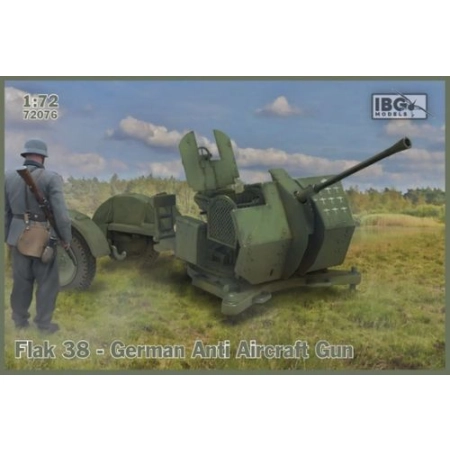 IBG 72076 - 2 cm FlaK 38 niemieckie działo holowane (2 szt) - 1:72