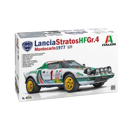 Italeri 4714 - Lancia Stratos HF Gr.4 Monte Carlo Rally 1977