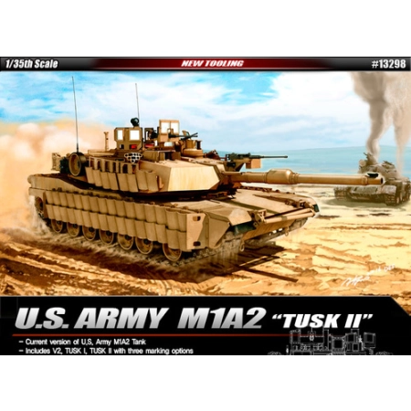 Academy 13298 - M1A2 Tusk II 1:35.