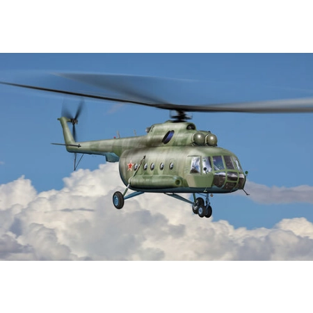 TRUMPETER 05814 - Śmigłowiec MI-17 HIP-H (polskie malowanie) - 1:48