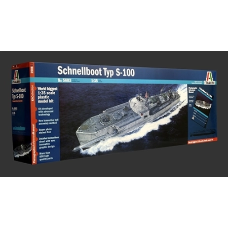 Italeri 5603 - Schnellboot Typ S-100 PRM