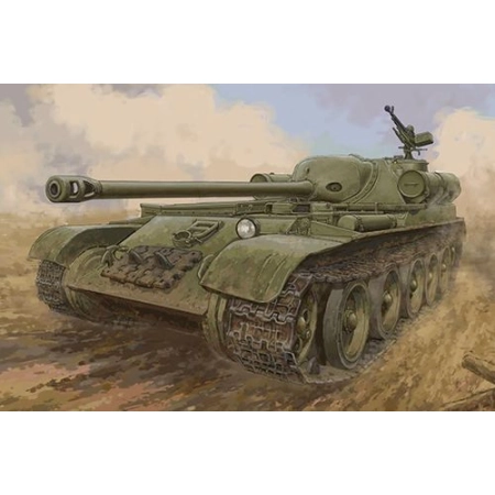 TRUMPETER 09570 - Radziecki niszczyciel czołgów SU-102 - 1:35