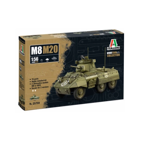 Italeri 25759 - M8/M20