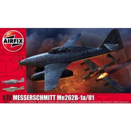 AIRFIX A04062 - Messerschmitt Me262-B1a - 1:72