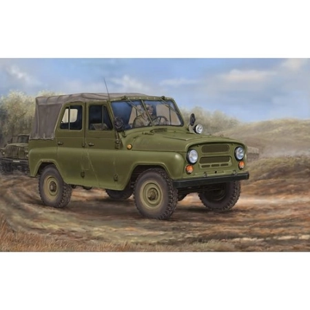 TRUMPETER 02327 - Samochód terenowy Soviet UAZ-469 - 1:35