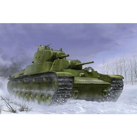 TRUMPETER 09590 - Czołg ciężki T-100 - 1:35