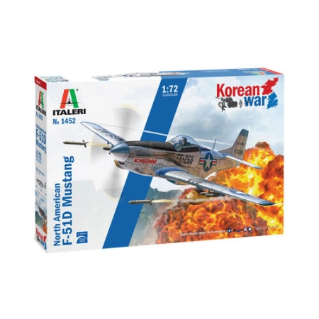 Italeri 1452 - F-51D Mustang Korean War