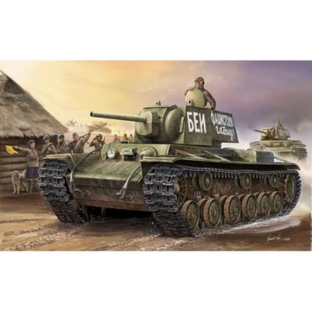 TRUMPETER 00356 - Czołg KV-1 Model 1941 z małą wieżą - 1:35