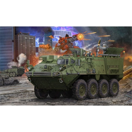 TRUMPETER 01512 - M1129 Stryker Mortar Carrier armed with 120 mm Mortar - 1:35