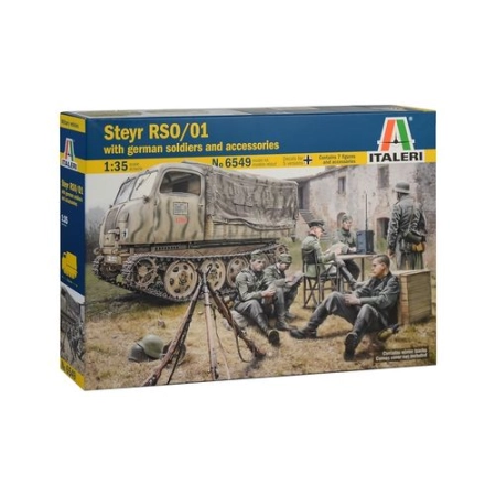Italeri 6549 - Steyr RSO/01 z niemieckimi żołnierzami